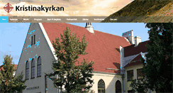 Desktop Screenshot of kristinakyrkan.se